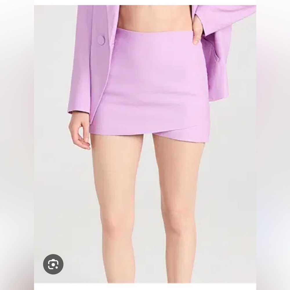 The Sei Liliac Silk Skort